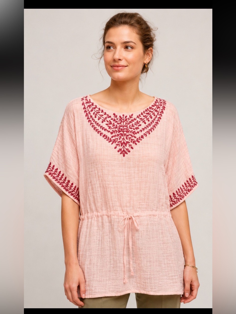 Anthropologie Euphemia Peasant Top
